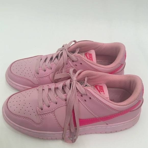 Nike Shoes - Nike pink dunks sneakers size 7